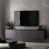 Mobile TV con 3 ante Neon Antracite (2)