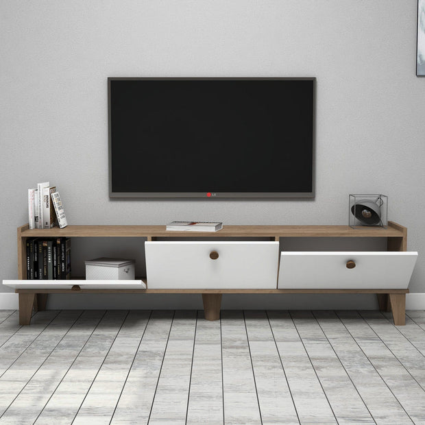 Mobile TV con 3 ante Sumer E3620 Quercia (2)