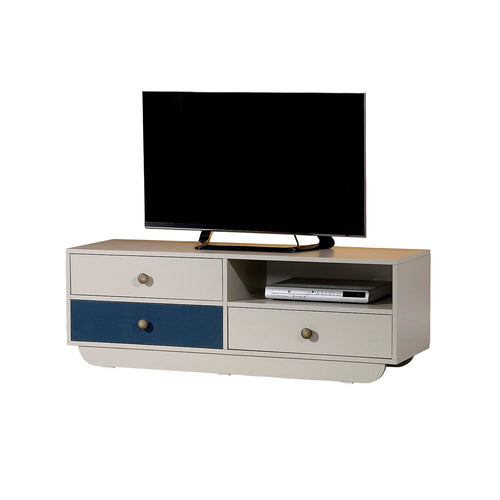 Mobile TV con 3 cassetti Casablanca Bianco (1)