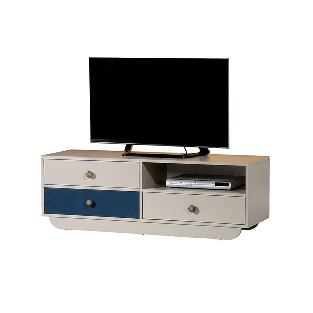 Mobile TV con 3 cassetti Casablanca Bianco (1)
