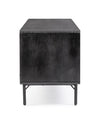 Bizzotto Mobile TV con 3 cassetti e 2 ante Widald Nero
