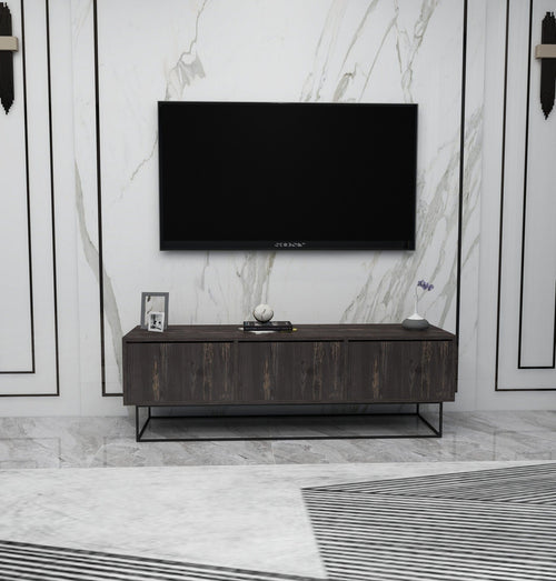 Mobile TV con 3 cassetti Kordon 140 Marrone