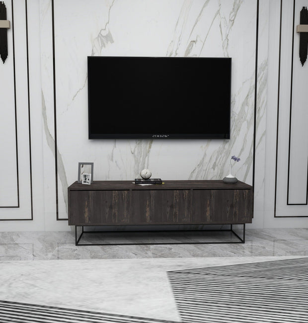 Mobile TV con 3 cassetti Kordon 140 Marrone
