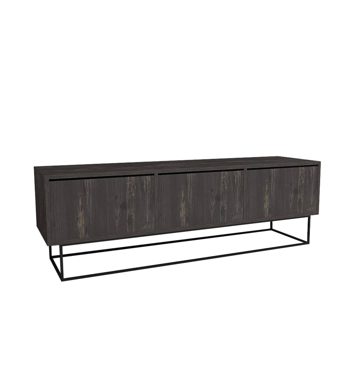Mobile TV con 3 cassetti Kordon 140 Marrone (3)