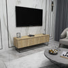 Mobile TV con 3 cassetti Kordon 140 Nero (1)
