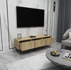 Mobile TV con 3 cassetti Kordon 140 Nero (2)