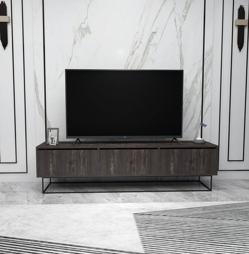 Mobile TV con 3 cassetti Kordon 180 Marrone