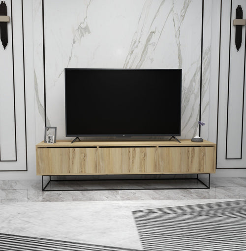 Mobile TV con 3 cassetti Kordon 180 Nero