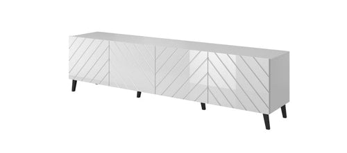 Halmar Mobile TV con 4 ante Abeto Bianco