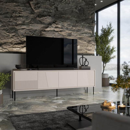 Halmar Mobile TV con 4 ante Abi Crema