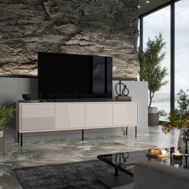 Halmar Mobile TV con 4 ante Abi Crema