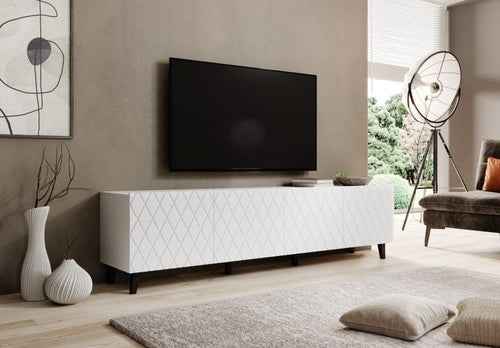 Halmar Mobile TV con 4 ante Asti Bianco