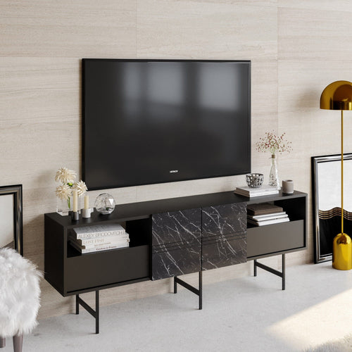 Mobile TV con 4 ante Derin Nero (1)