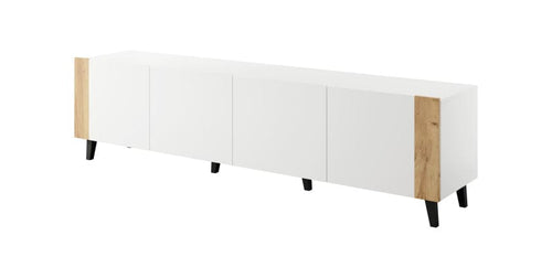 Halmar Mobile TV con 4 ante Faro Bianco