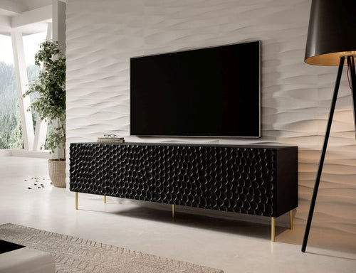 Halmar Mobile TV con 4 ante Hole Nero