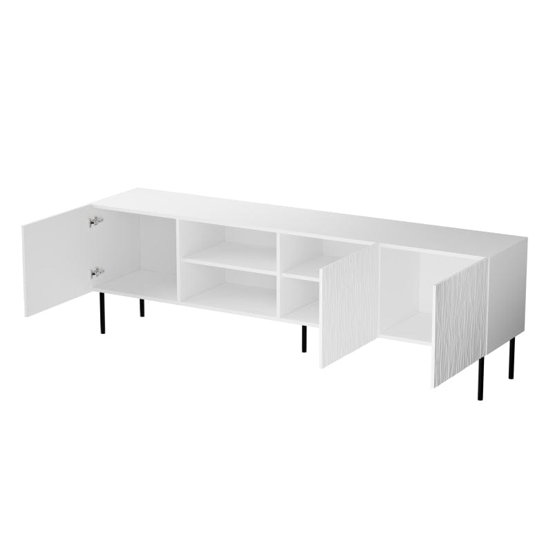 Halmar Mobile TV con 4 ante Jungle Bianco