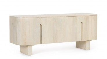 Bizzotto Mobile TV con 4 ante Serapis Naturale