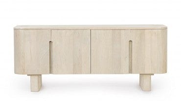 Bizzotto Mobile TV con 4 ante Serapis Naturale