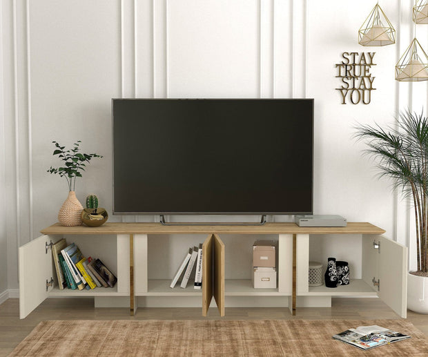 Mobile TV con 4 ante Sion Crema (2)