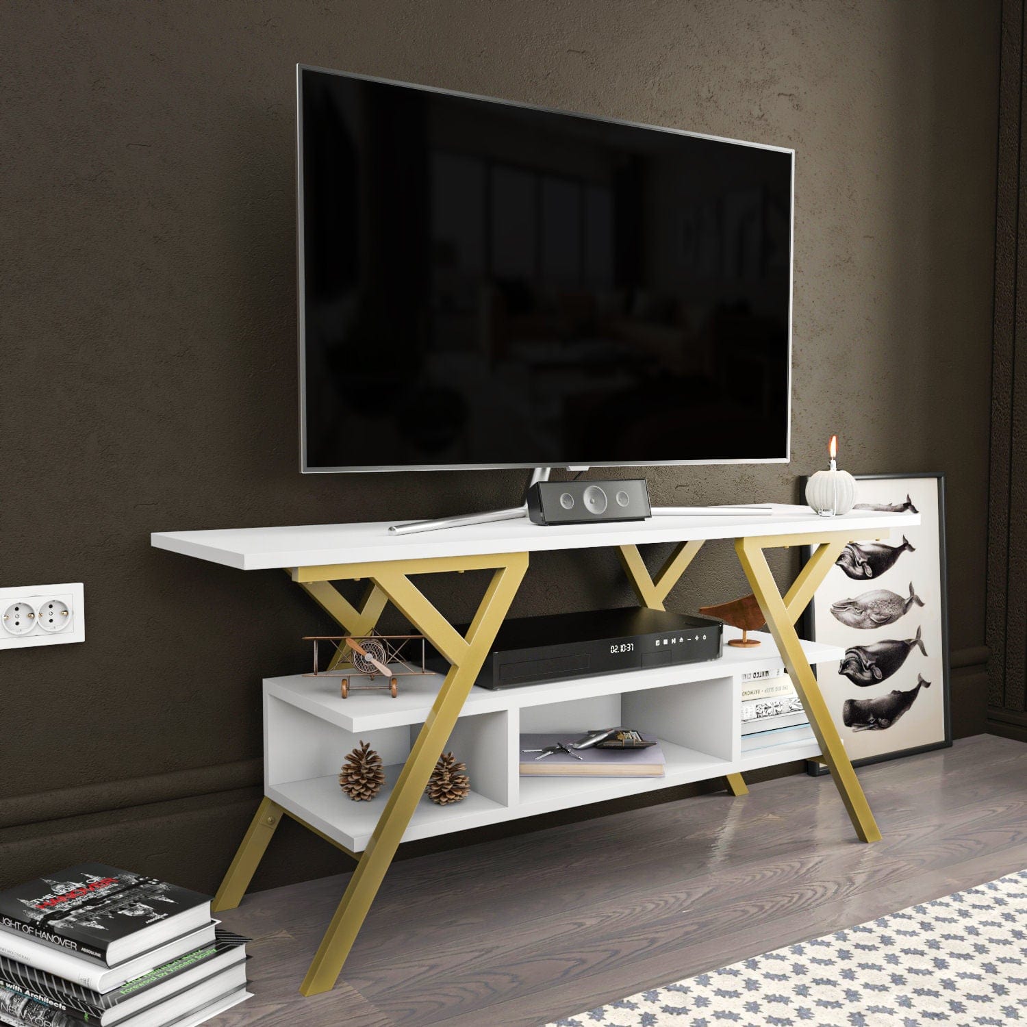 Mobile TV Minerva Oro (1)