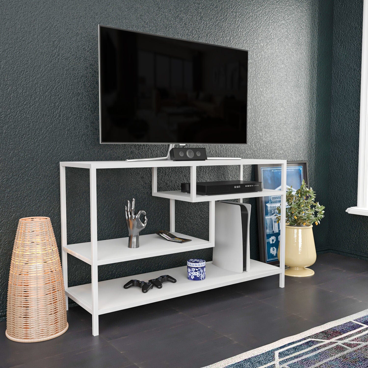 Mobile TV Robbins Bianco (1)
