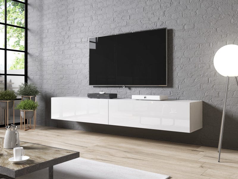 Halmar Mobile TV Slide Bianco