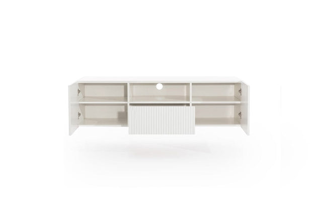 Mobile TV sospeso a 1 cassetto e 2 ante Nicole 150-2D1SZ & BGRTPL-NICOLE-RTV-150-2D1SZ-WISZACA