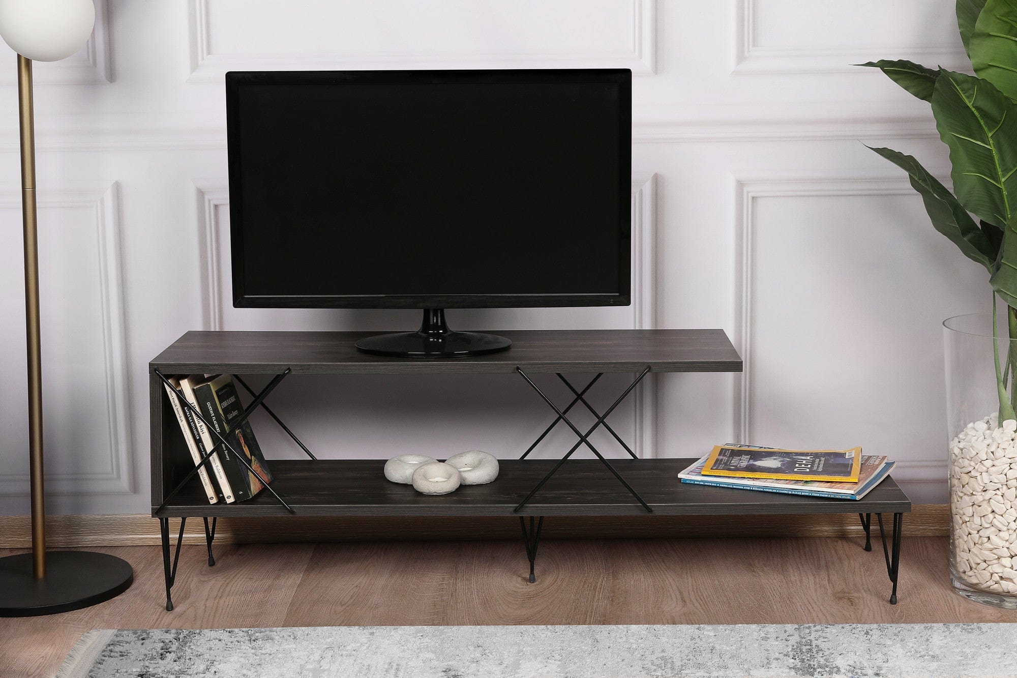Mobile TV Street Marrone