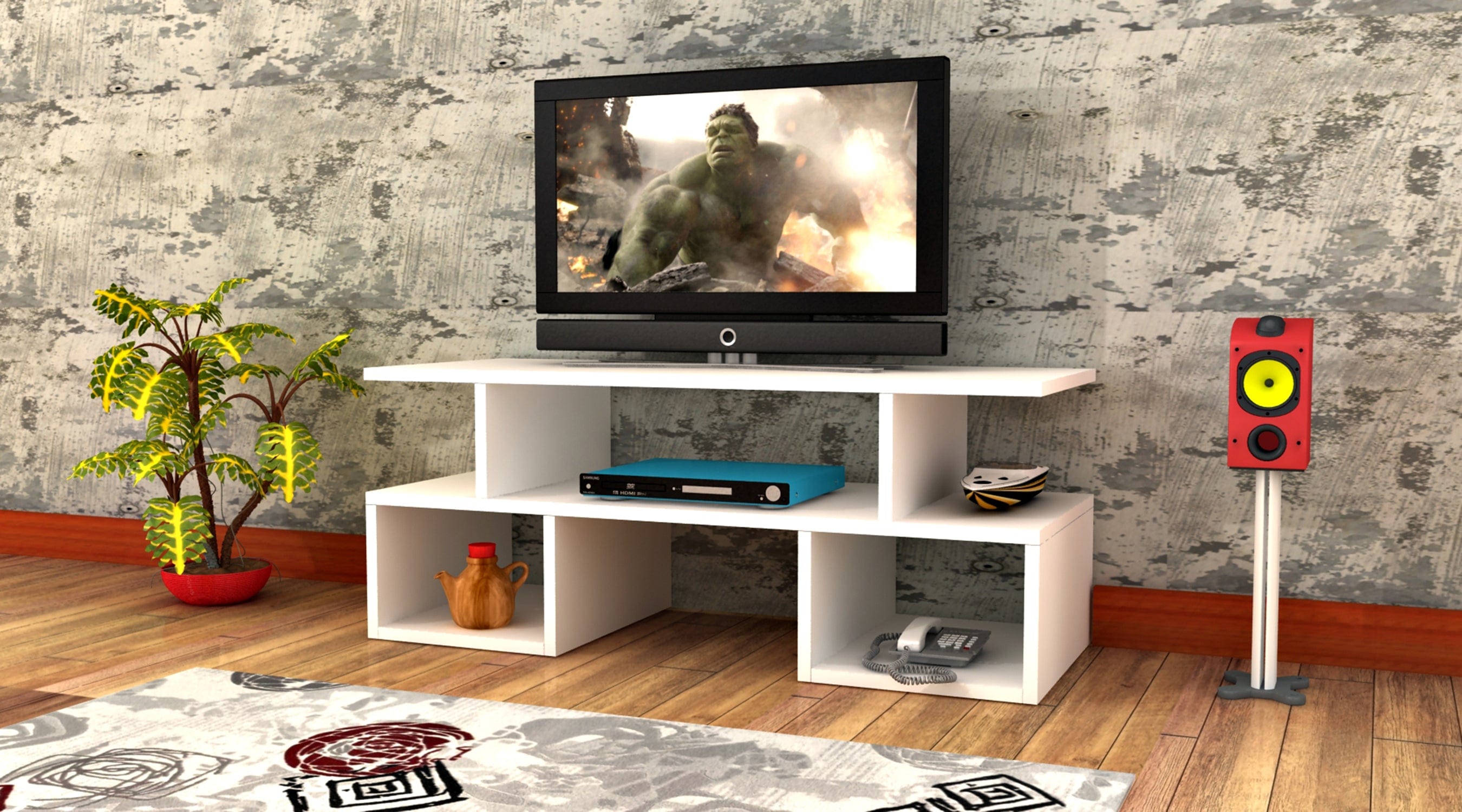 Oyo Mobile TV Twist Bianco
