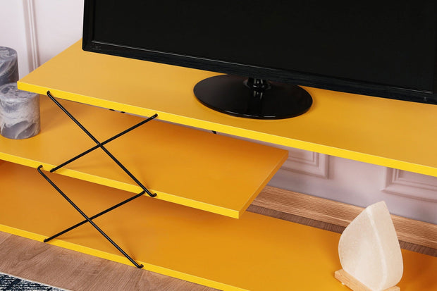 Mobile TV Zigzag Giallo (2)