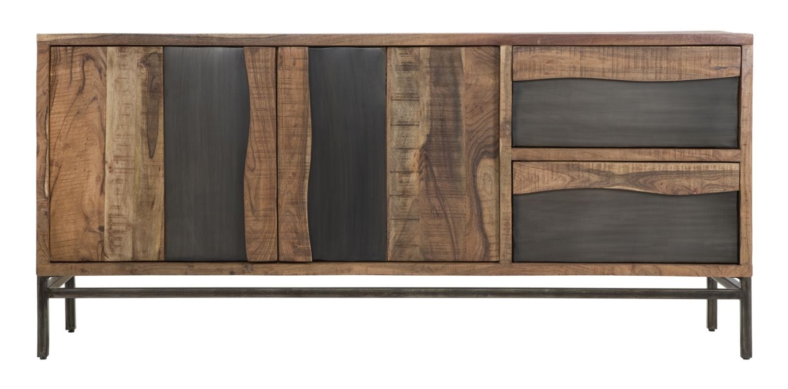 Mobile Yellowstone cm 175x40x80 (Legno Di Acacia Nilotica) (2)