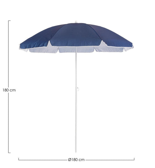 Bizzotto Ombrellone da giardino Bahamas Blu