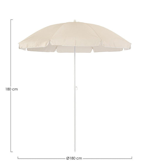 Bizzotto Ombrellone da giardino Bahamas Crema