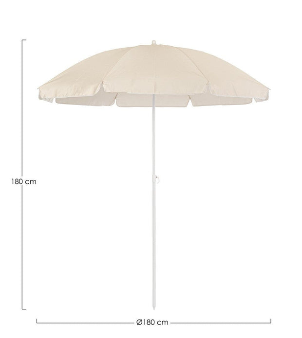 Bizzotto Ombrellone da giardino Bahamas Crema