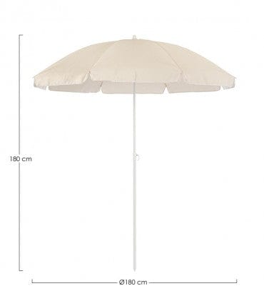 Bizzotto Ombrellone da giardino Bahamas Crema