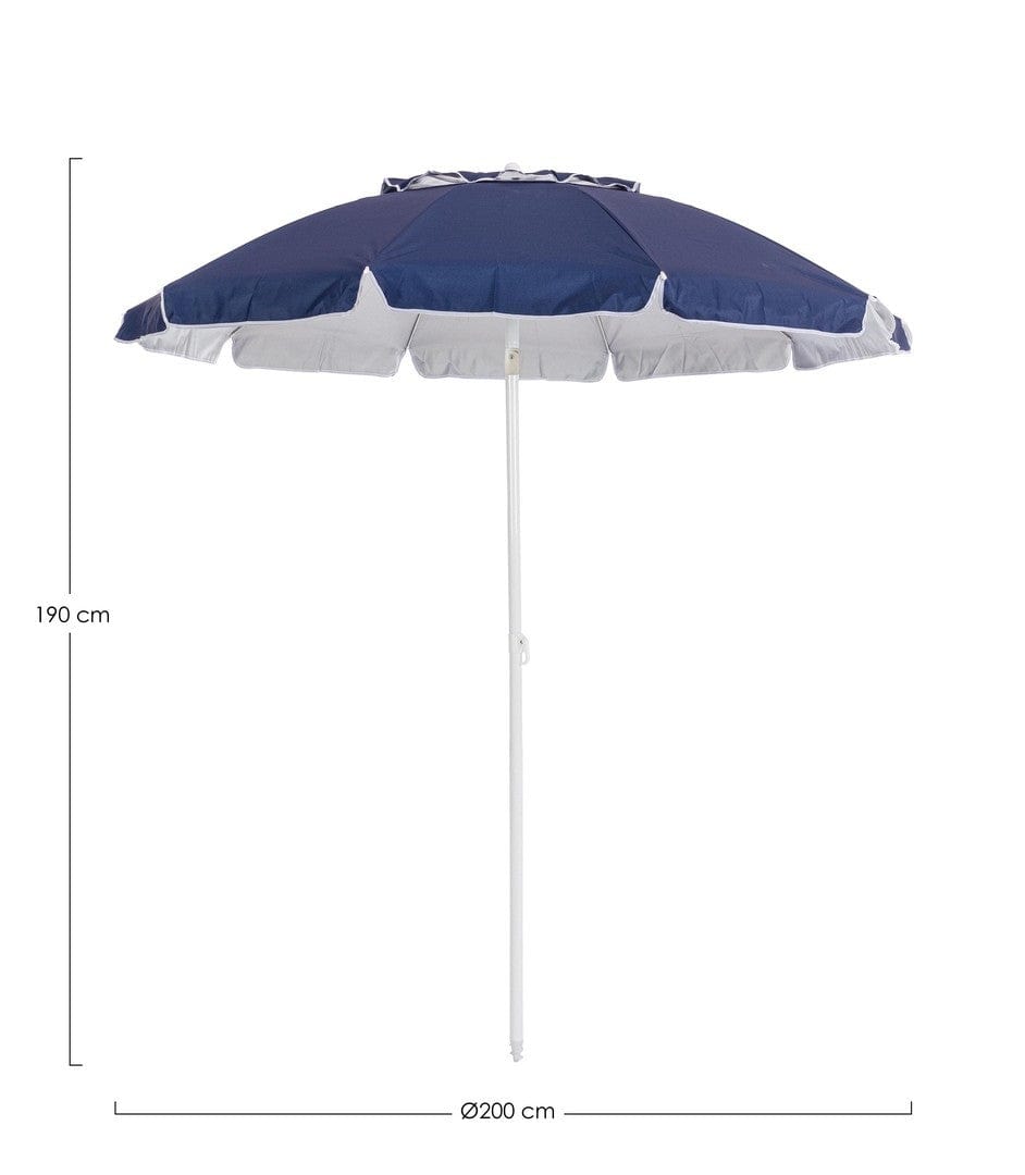 Bizzotto Ombrellone da giardino Caracas Blu