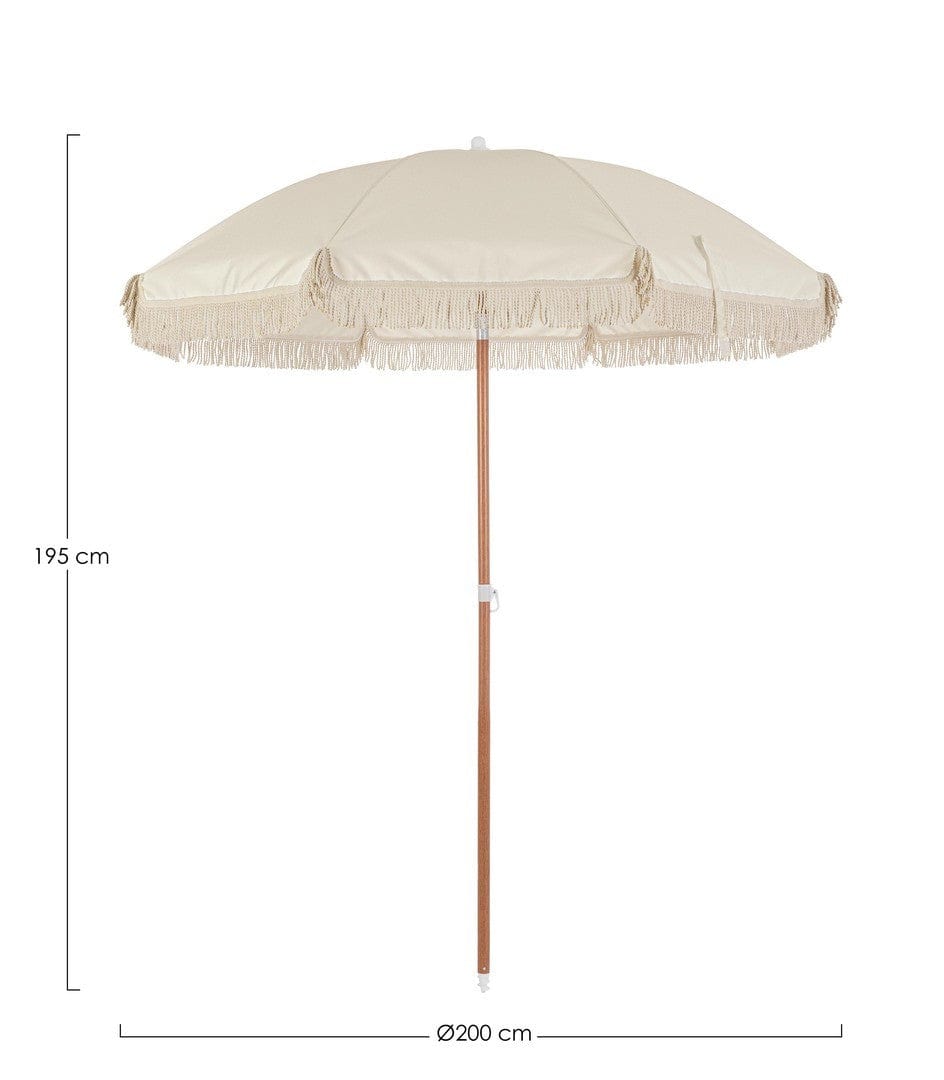 Bizzotto Ombrellone da giardino Curacao Beige
