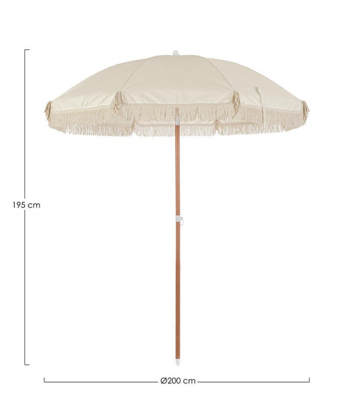 Bizzotto Ombrellone da giardino Curacao Beige
