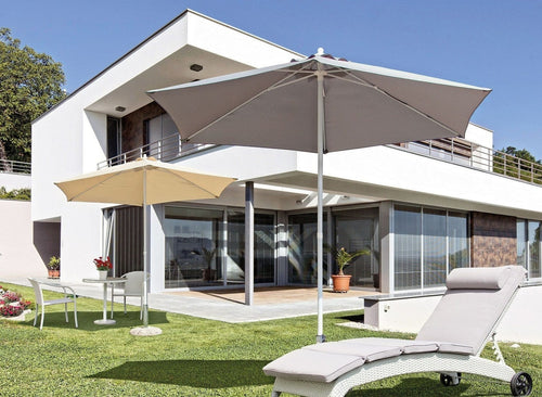 Bizzotto Ombrellone da giardino Delfi Crema