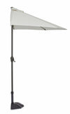 Bizzotto Ombrellone da giardino Kalife Halfmoon