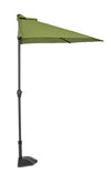 Bizzotto Ombrellone da giardino Kalife Halfmoon