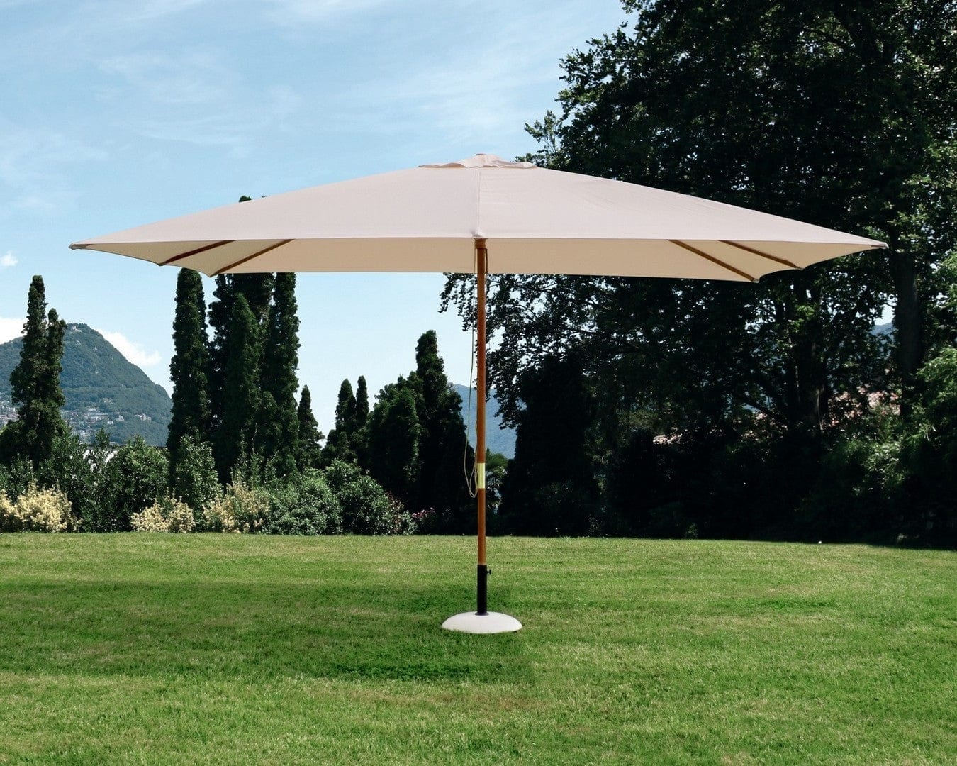 Bizzotto Ombrellone da giardino Syros B Avorio