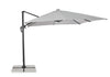 Bizzotto Ombrellone sospeso da giardino con illuminazione Ines Grigio