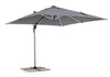 Bizzotto Ombrellone sospeso da giardino con illuminazione Ines Grigio