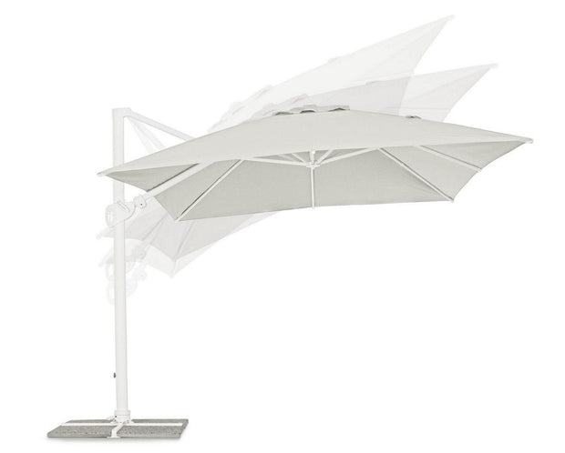 Bizzotto Ombrellone sospeso da giardino Eden B Grigio