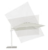 Bizzotto Ombrellone sospeso da giardino Eden B Grigio