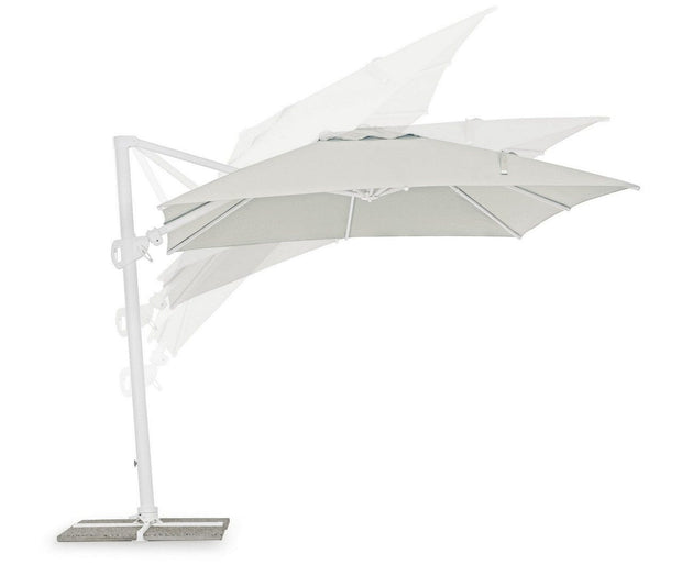 Bizzotto Ombrellone sospeso da giardino Eden C Grigio