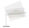 Bizzotto Ombrellone sospeso da giardino Eden C Grigio
