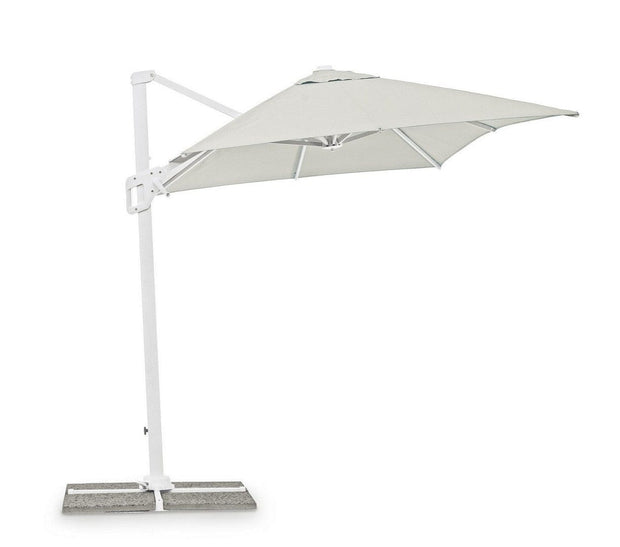 Bizzotto Ombrellone sospeso da giardino Eden D Grigio
