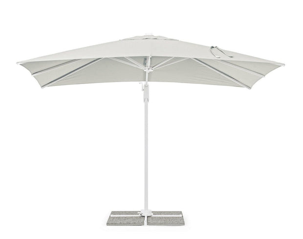 Bizzotto Ombrellone sospeso da giardino Eden D Grigio